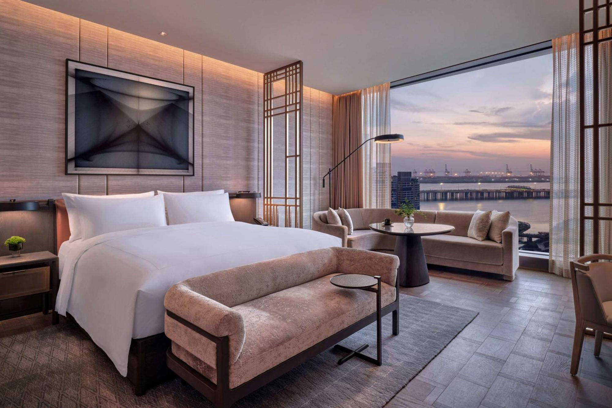 Conrad Shenzhen, The First Art Museum Hotel In Greater Bay Area With The Stunning Bay And Sunset View In The Hotel Terrace מראה חיצוני תמונה