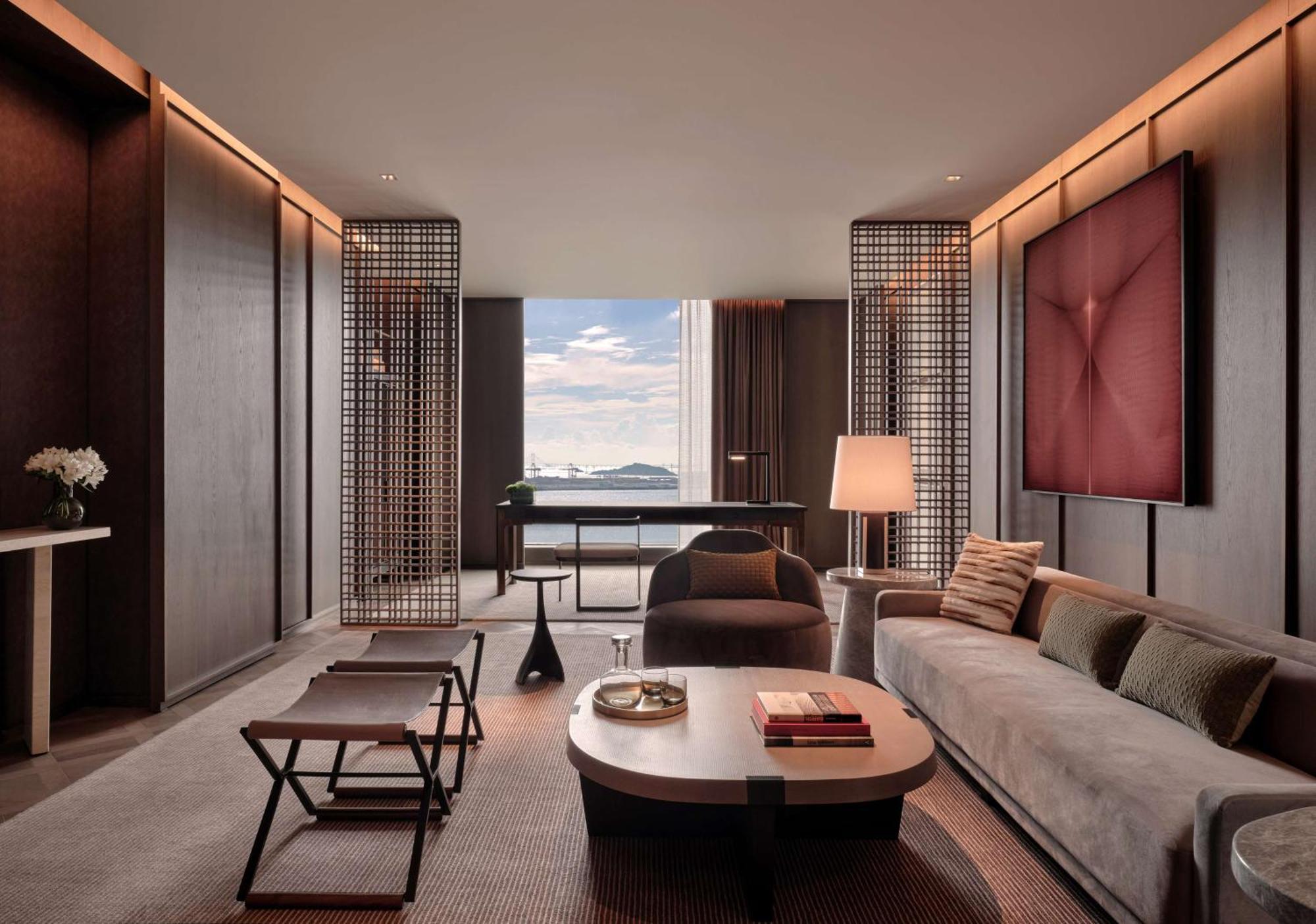 Conrad Shenzhen, The First Art Museum Hotel In Greater Bay Area With The Stunning Bay And Sunset View In The Hotel Terrace מראה חיצוני תמונה