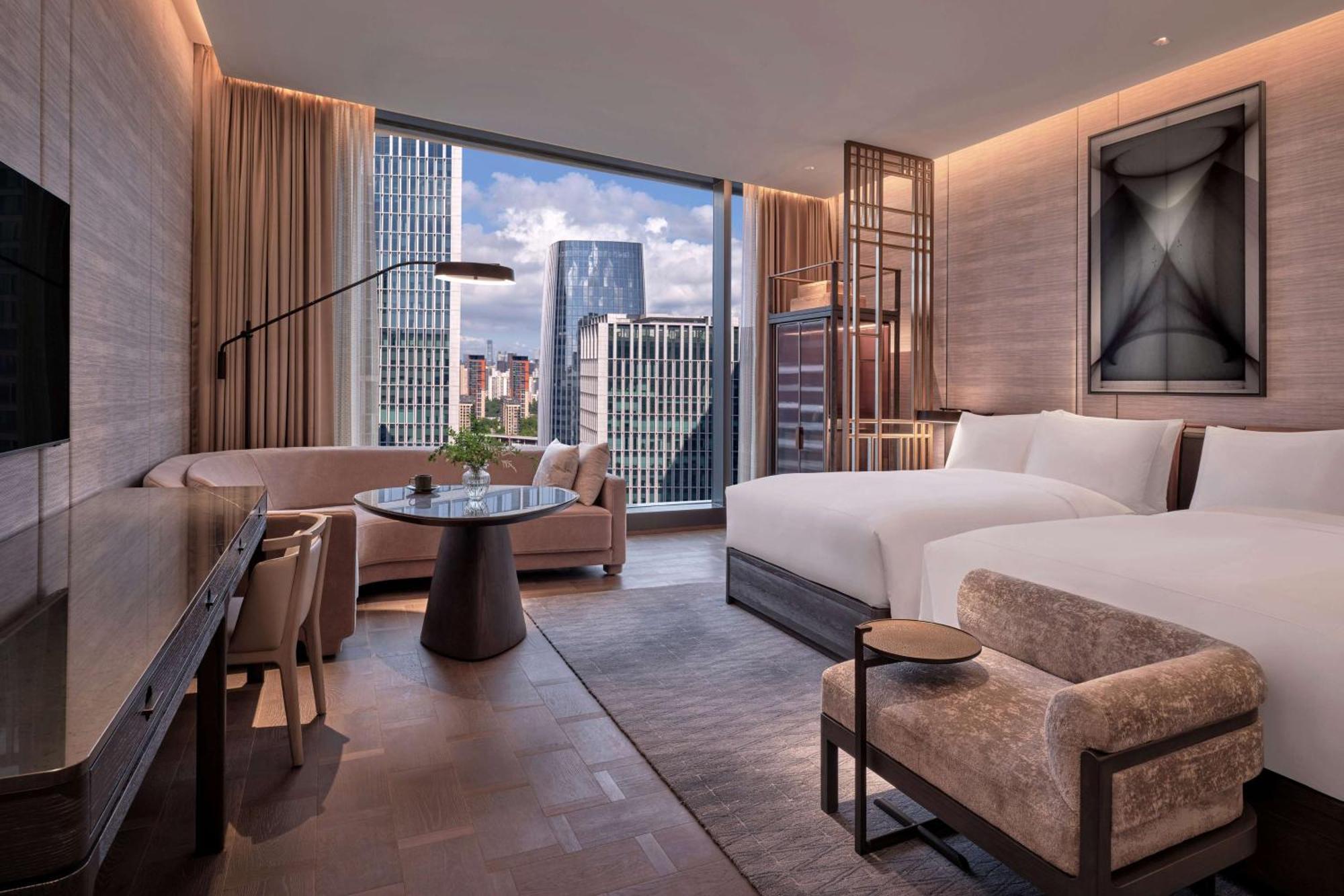 Conrad Shenzhen, The First Art Museum Hotel In Greater Bay Area With The Stunning Bay And Sunset View In The Hotel Terrace מראה חיצוני תמונה