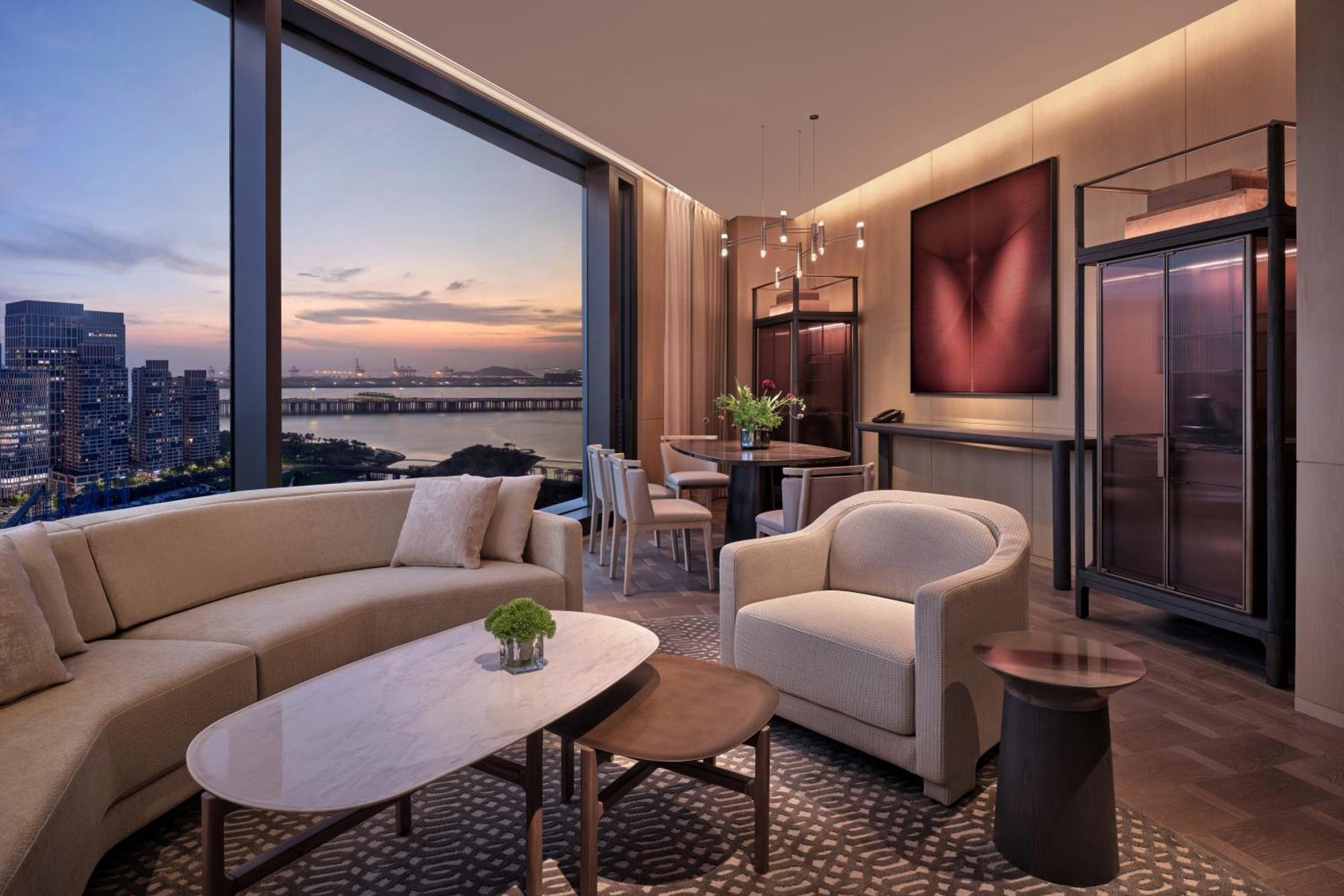 Conrad Shenzhen, The First Art Museum Hotel In Greater Bay Area With The Stunning Bay And Sunset View In The Hotel Terrace מראה חיצוני תמונה